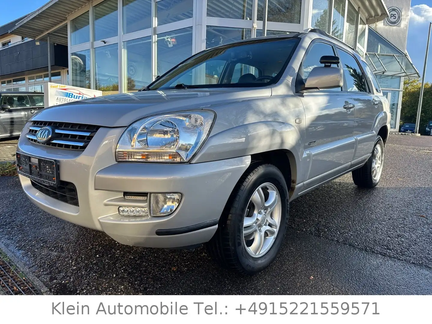 Kia Sportage EX 4WD 2.0 Automatik Rückfahr. PDC Argent - 1