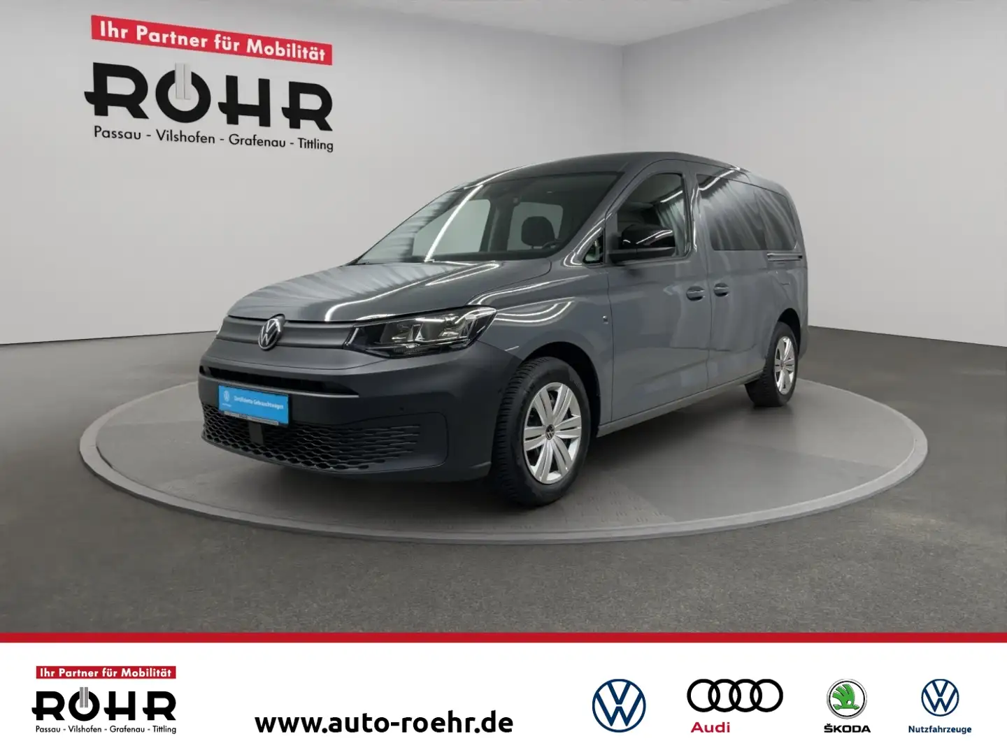 Volkswagen Caddy Maxi Kombi (Garantie 09/2029.7 Sitze.ParkAssist.Ka Grau - 1