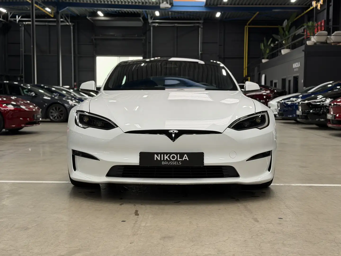 Tesla Model S LONG RANGE - FACELIFT - 21 WHEELS - TOW HOOK Blanc - 2