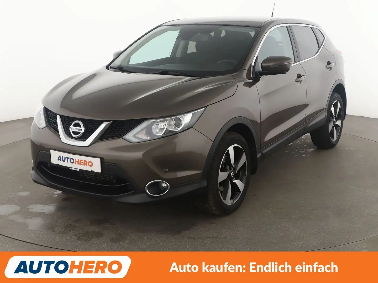 Nissan Qashqai 1.2 N-Connecta Aut*NAVI*TEMPO*CAM*PDC*SHZ*KLIMA* Brun - 1