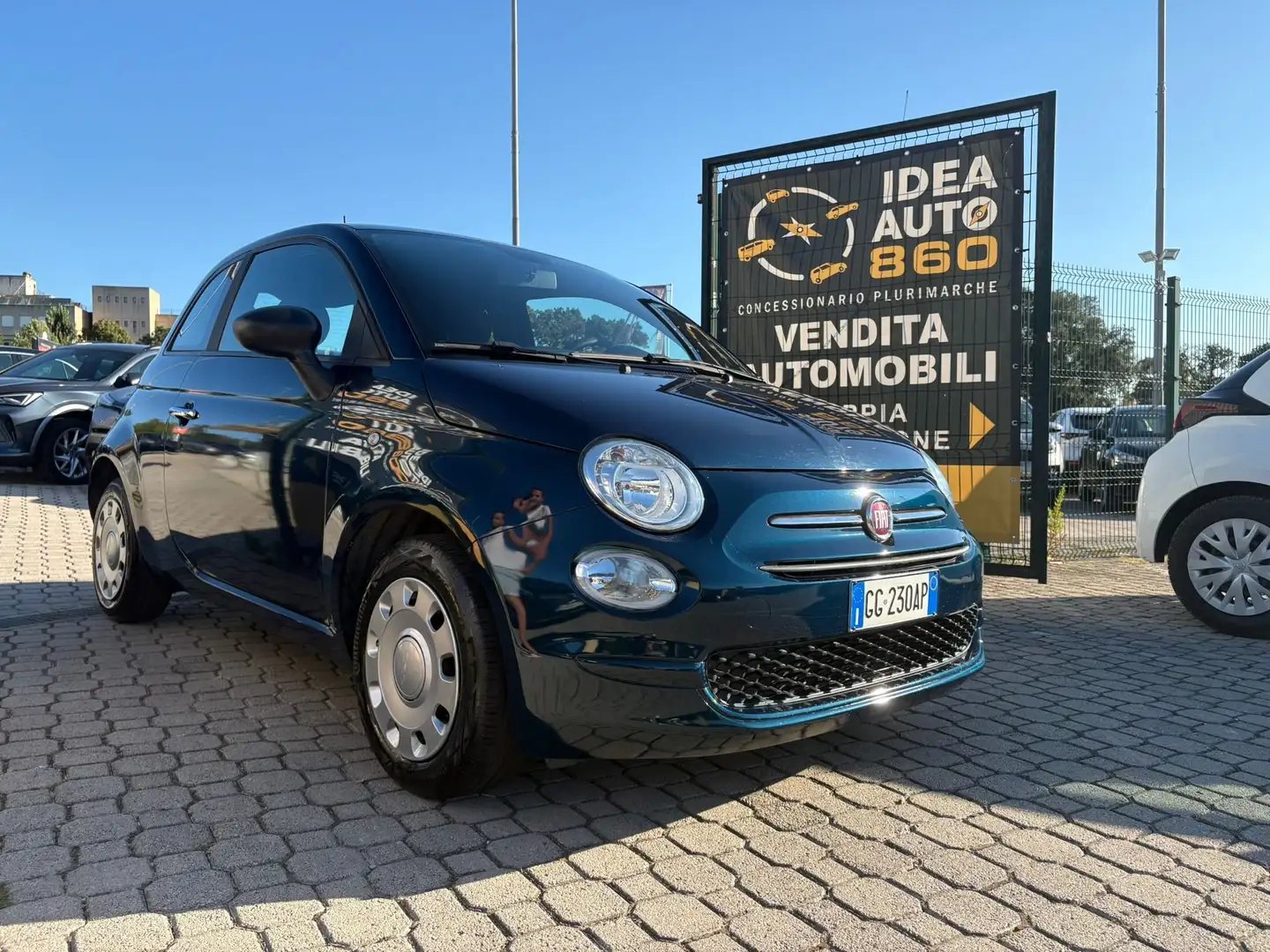 Fiat 500 1.0 hybrid Cult 70cv PROMO FINANZIAMENTO Bleu - 1