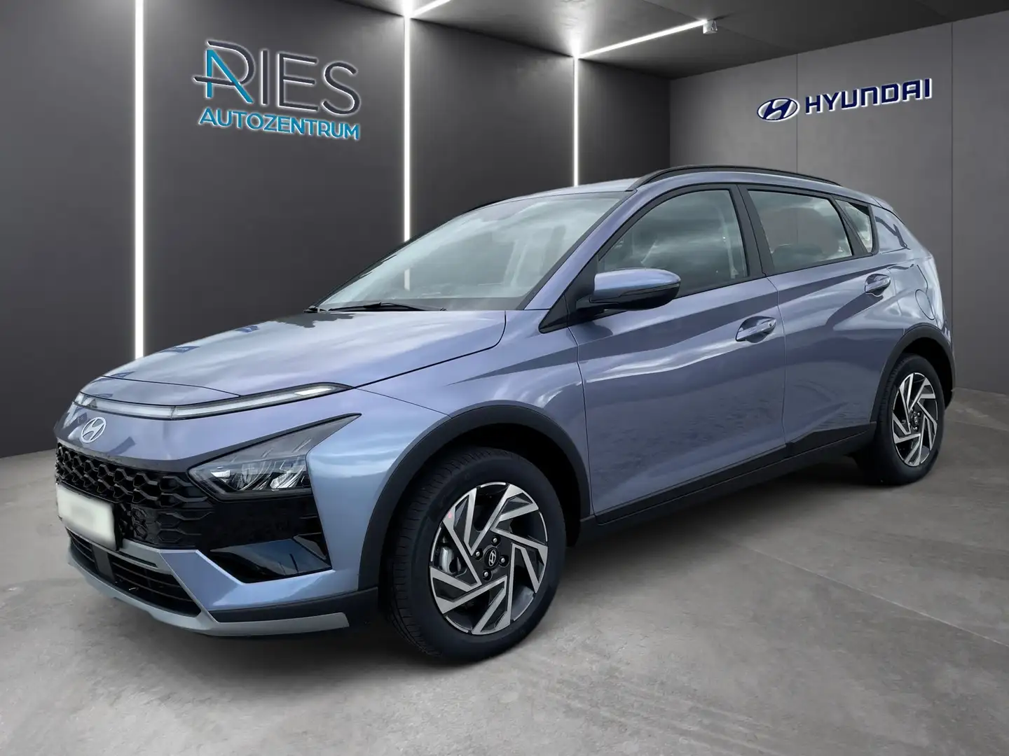 Hyundai BAYON 1.0 Trend. KlimaA*LED*Navi*SHZ*SoundSys*LM Blau - 2
