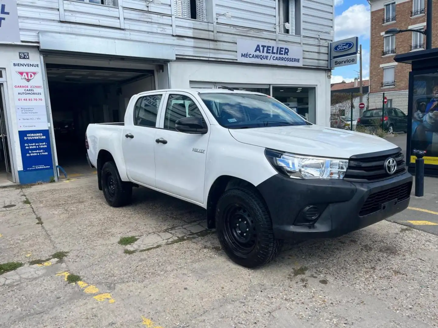 Toyota Hilux IV 4WD 2.4 D-4D 150 DOUBLE CABINE Blanc - 1