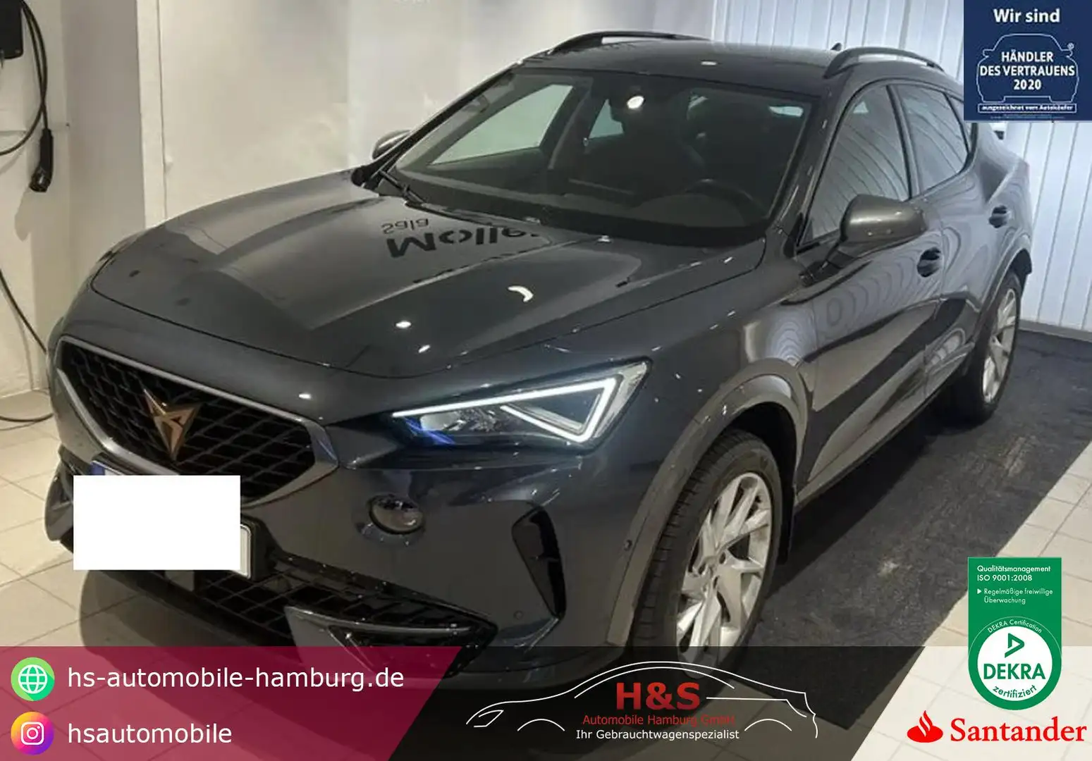 CUPRA Formentor Basis 1.5 TSI DSG *AHK/KAMERA* Grau - 1