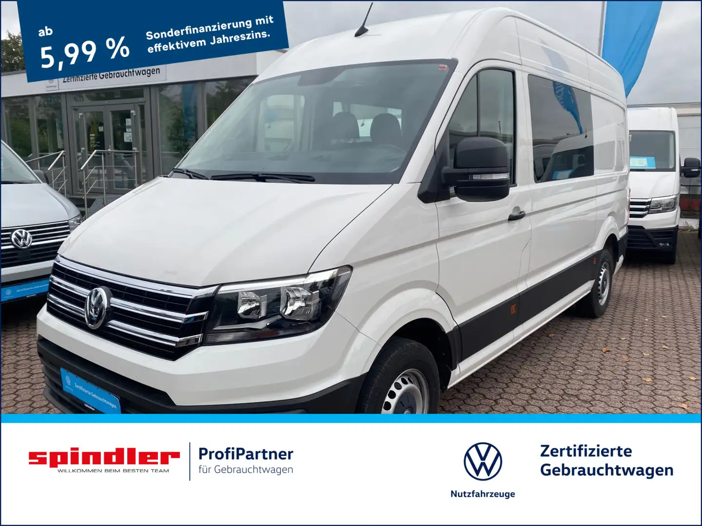 Volkswagen Crafter Plus 35 Kasten L2H2 / Bluetooth, PDC Blanc - 1