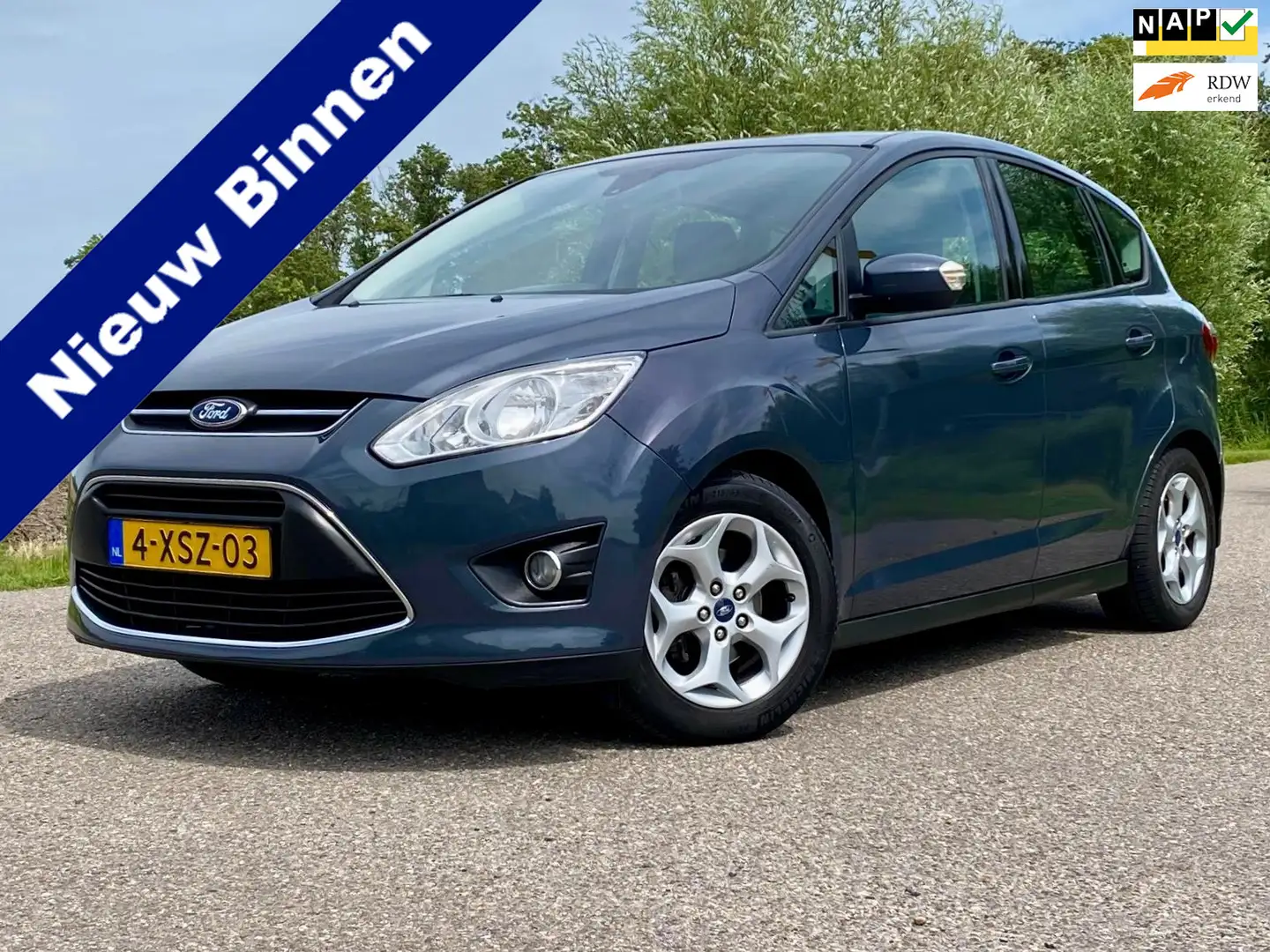 Ford C-Max 1.0 Titanium MPV 6BAK AIRCO NAP 125PK GOED ONDERHO Grau - 1