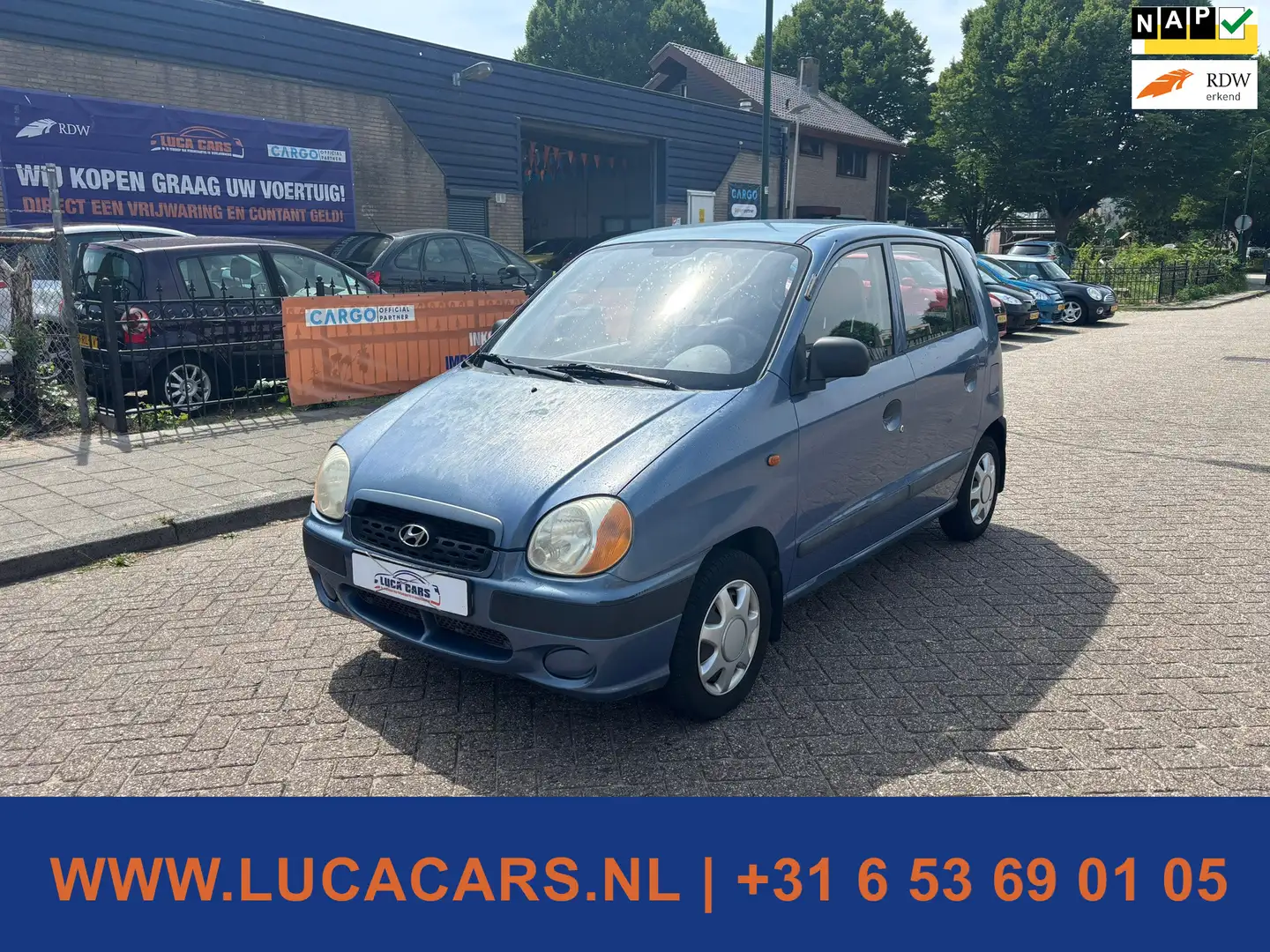 Hyundai Atos Spirit 1.0i SX AUTOMAAT Blue - 1