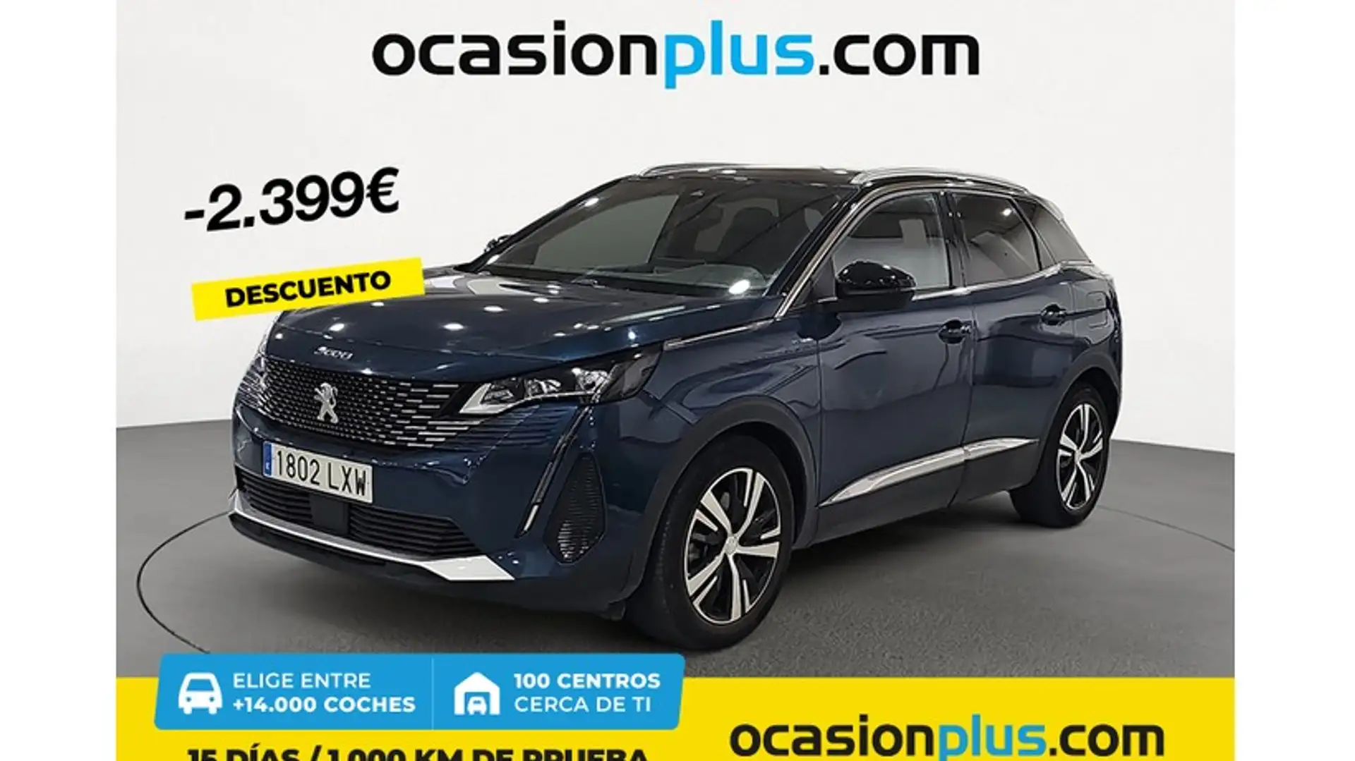 Peugeot 3008 1.6e-HDI Active ETG6 115 Azul - 1