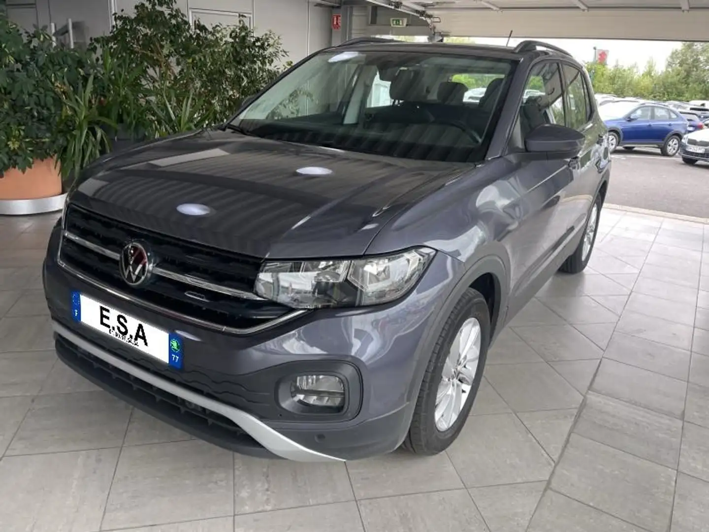 Volkswagen T-Cross 1.0 TSI 110ch Lounge Business Gris - 1