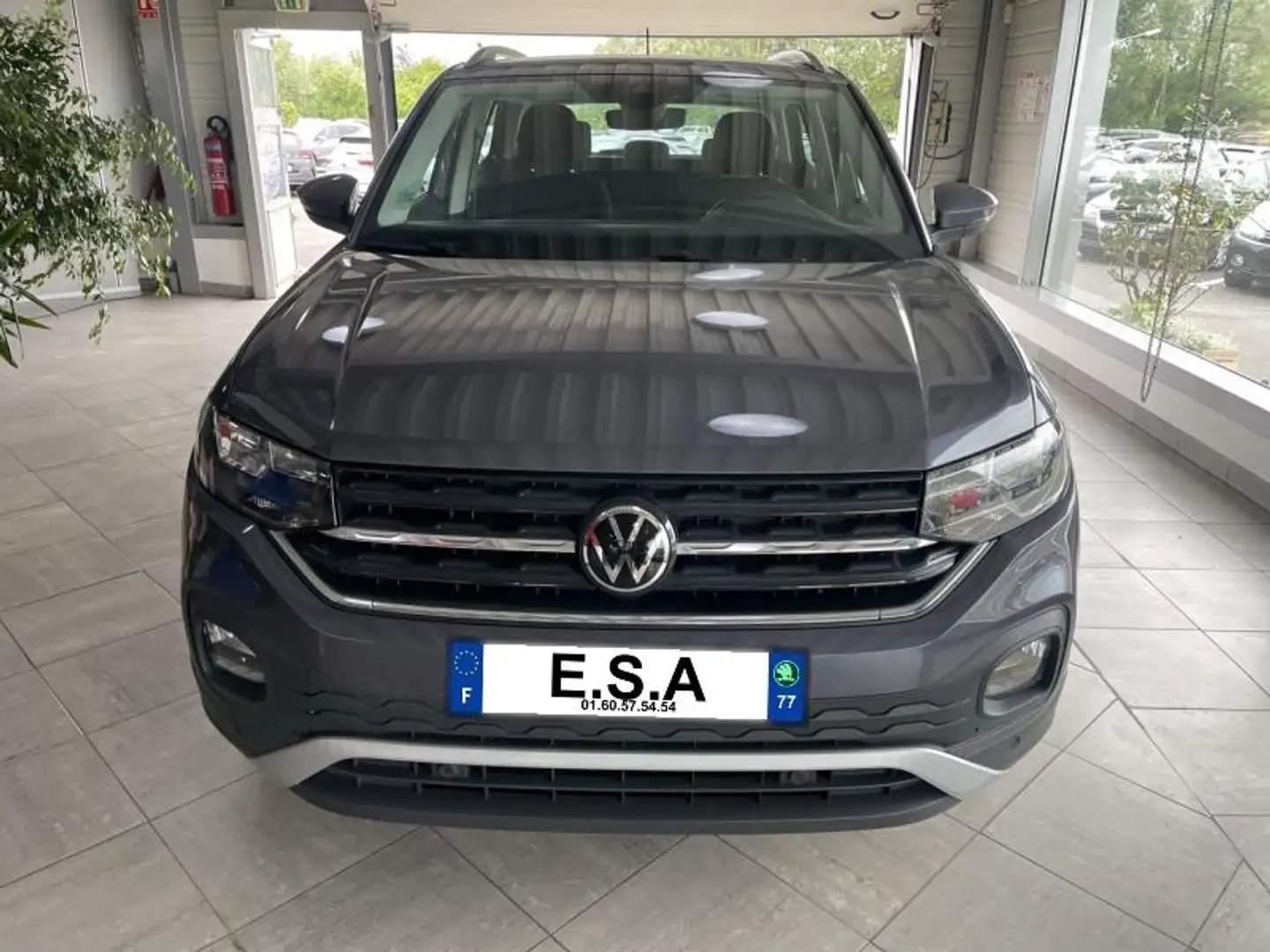 Volkswagen T-Cross 1.0 TSI 110ch Lounge Business Gris - 2