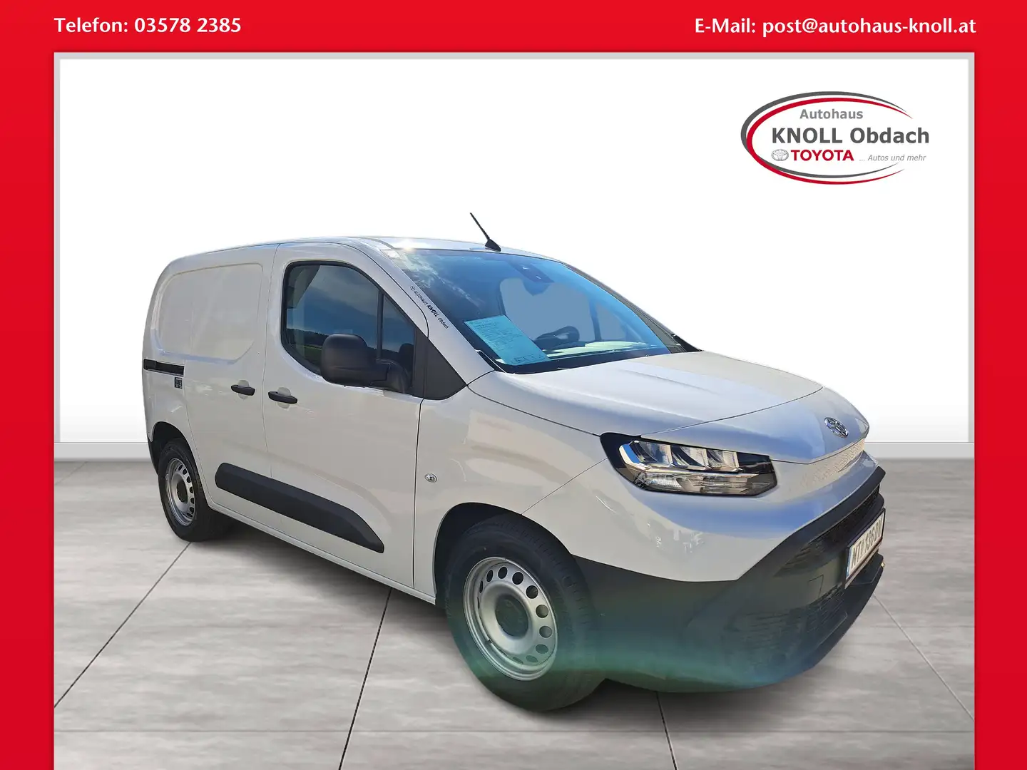 Toyota Proace City L1 Electric BEV 50kWh Prowork Weiß - 1