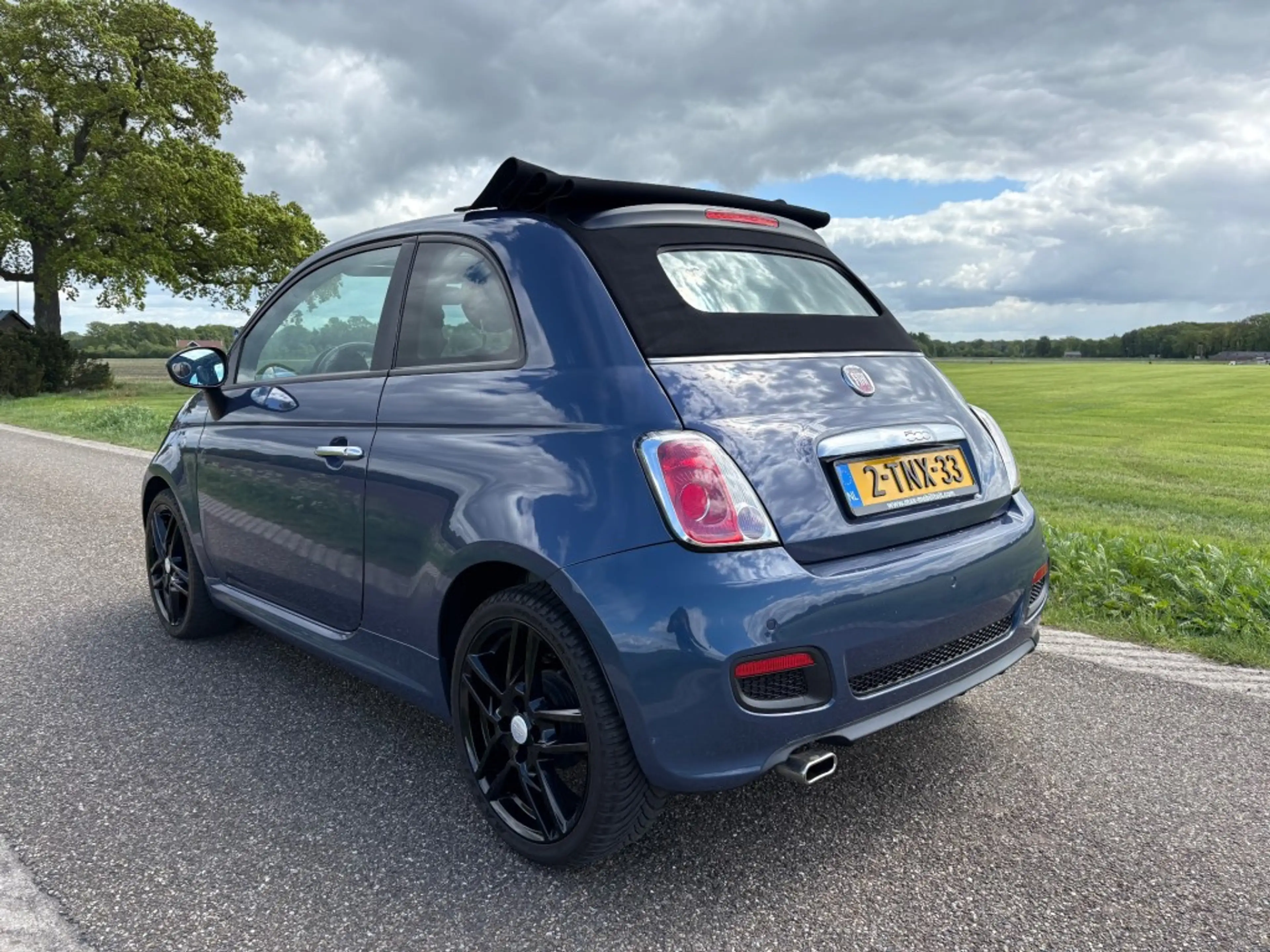 Fiat 500 0.9 TWINAIR T 500S / CABRIO / NETTE STAAT / UNIEK — photo 4