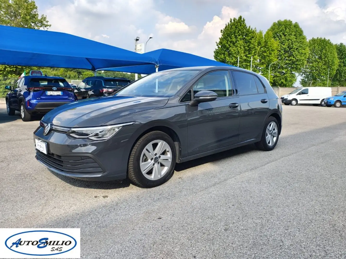 Volkswagen Golf 1.5 TGI DSG Life Grigio - 1