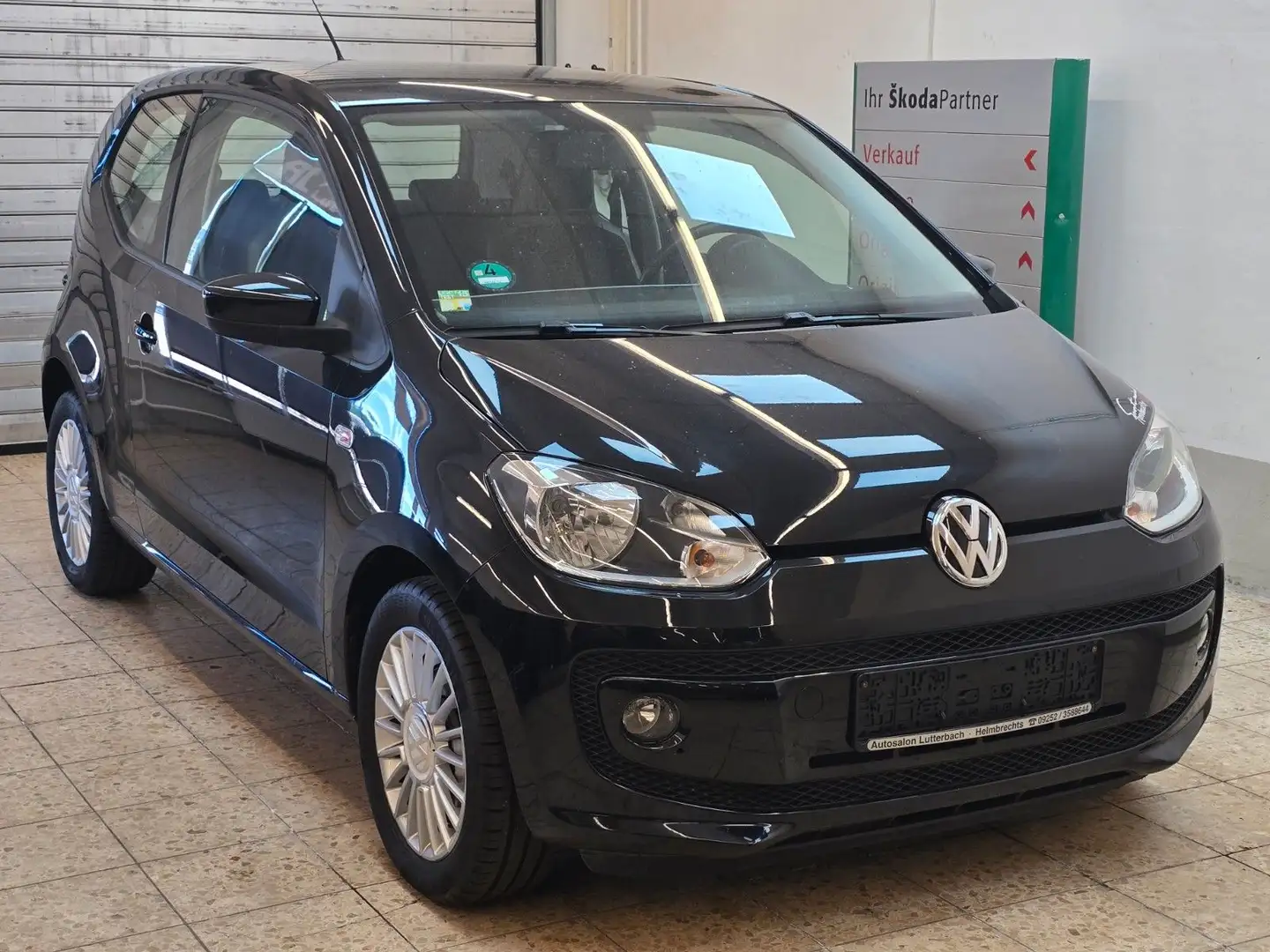 Volkswagen up! high up! 2.Hand Sitzh Klima*Insp NEU Schwarz - 1