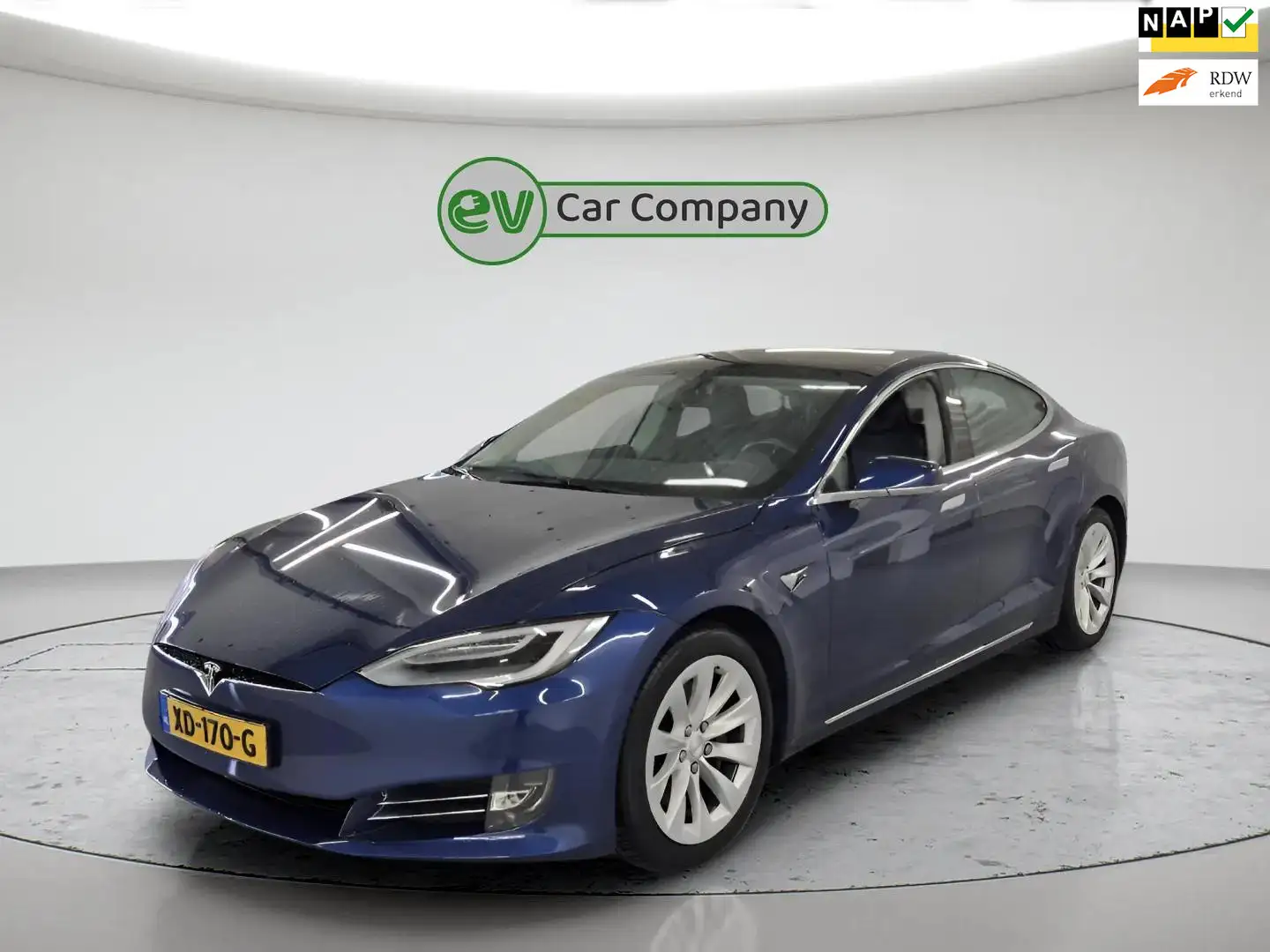 Tesla Model S 75D Base | SOH 93% | €7500,- FSD Full Self Driving Azul - 1