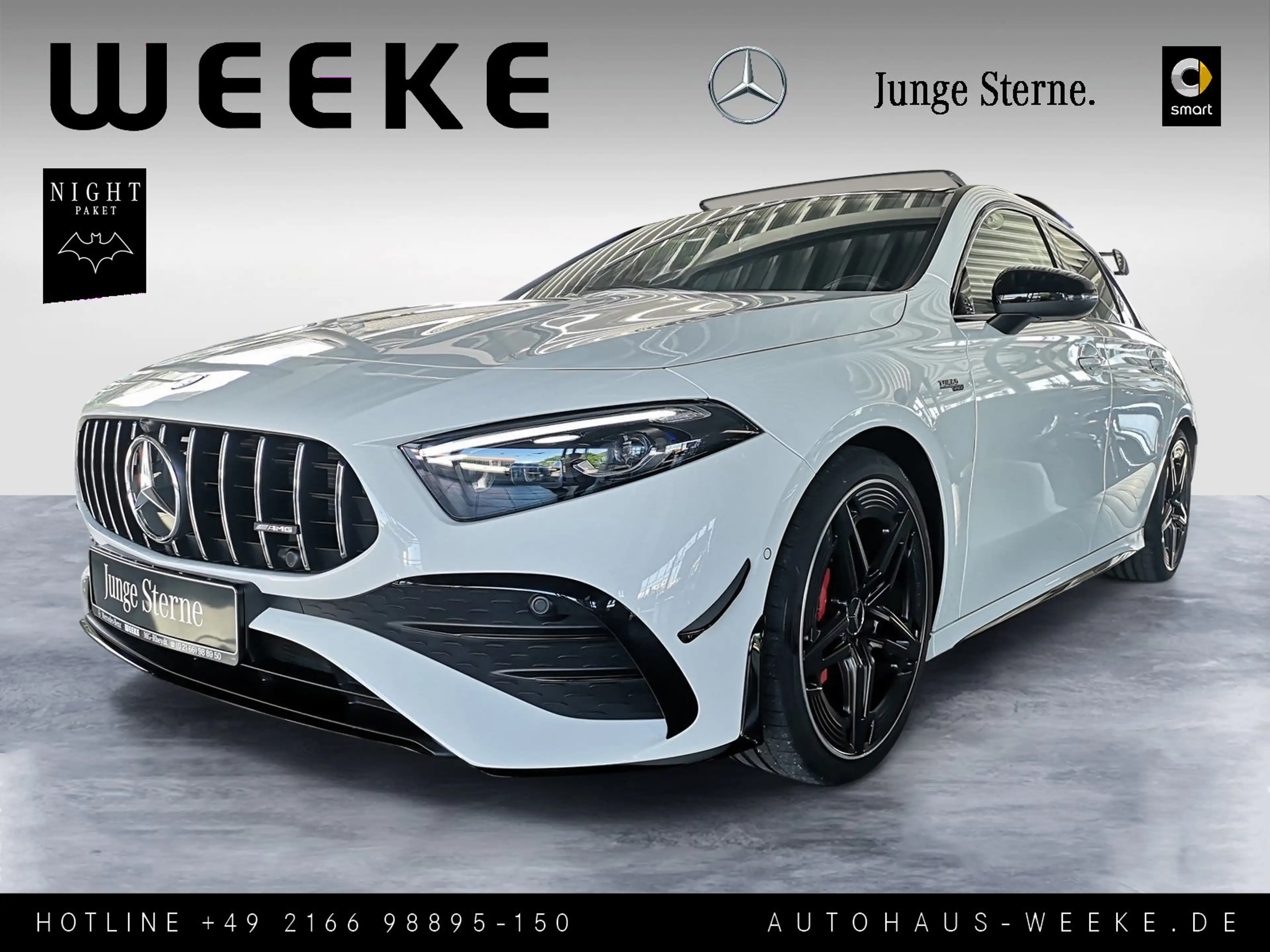 Mercedes-Benz A 35 AMG 4M PANORMA-SD+NIGHT+AMG-AERO+TWA+MULTIB