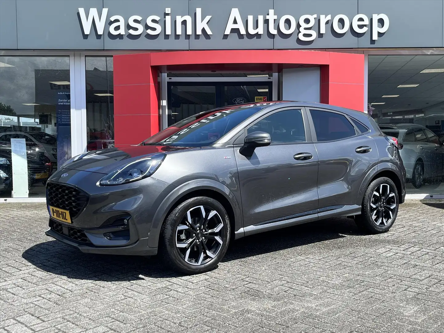 Ford Puma 1.0i Ecoboost Hybrid 125pk Aut ST-Line X | Navigat Gris - 2