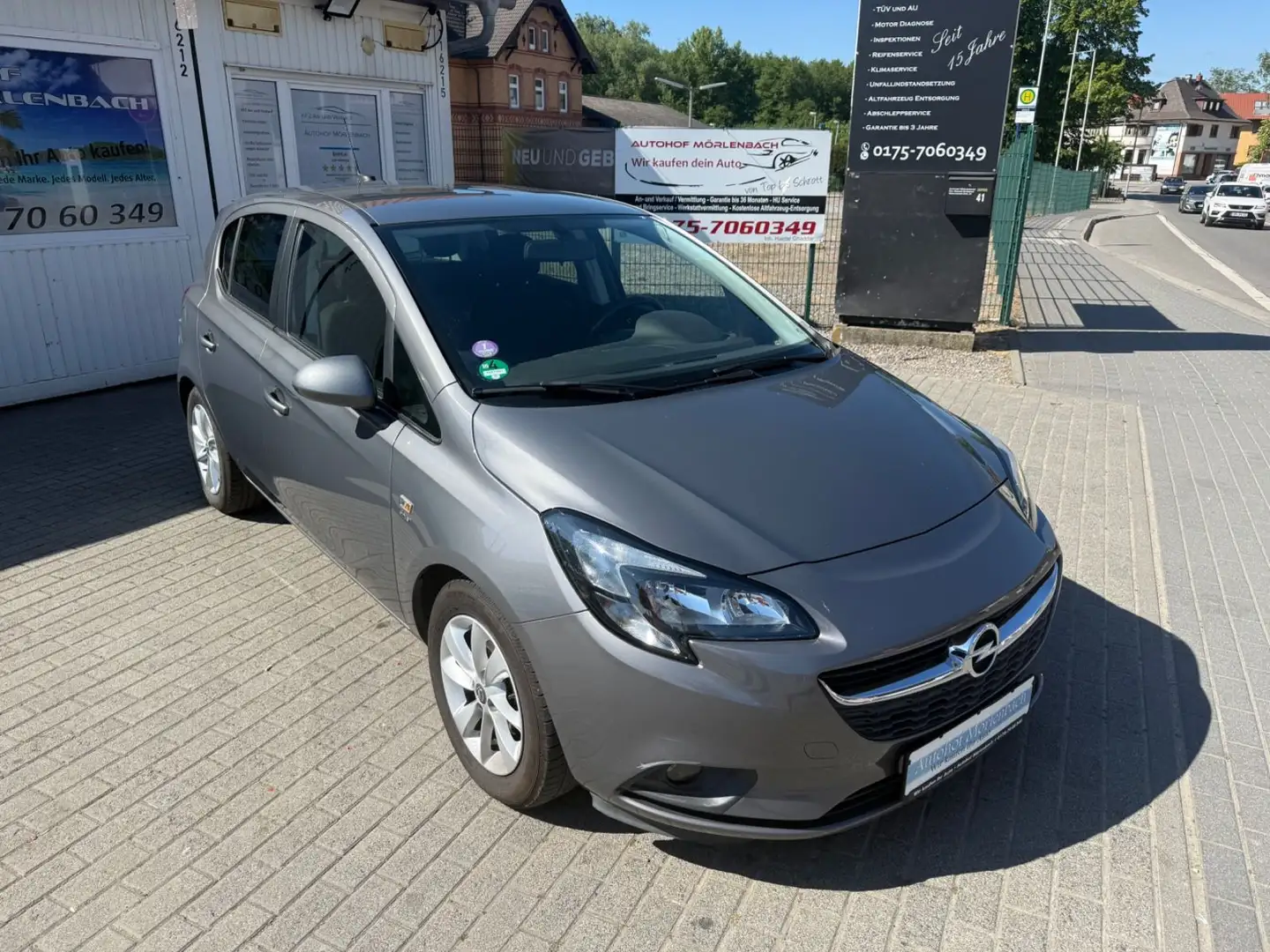 Opel Corsa E Drive Grau - 2