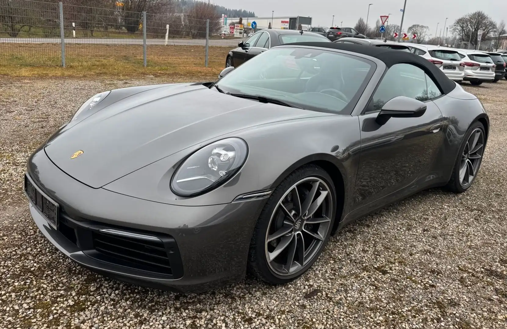 Porsche 911 Carrera Cabriolet Grau - 1