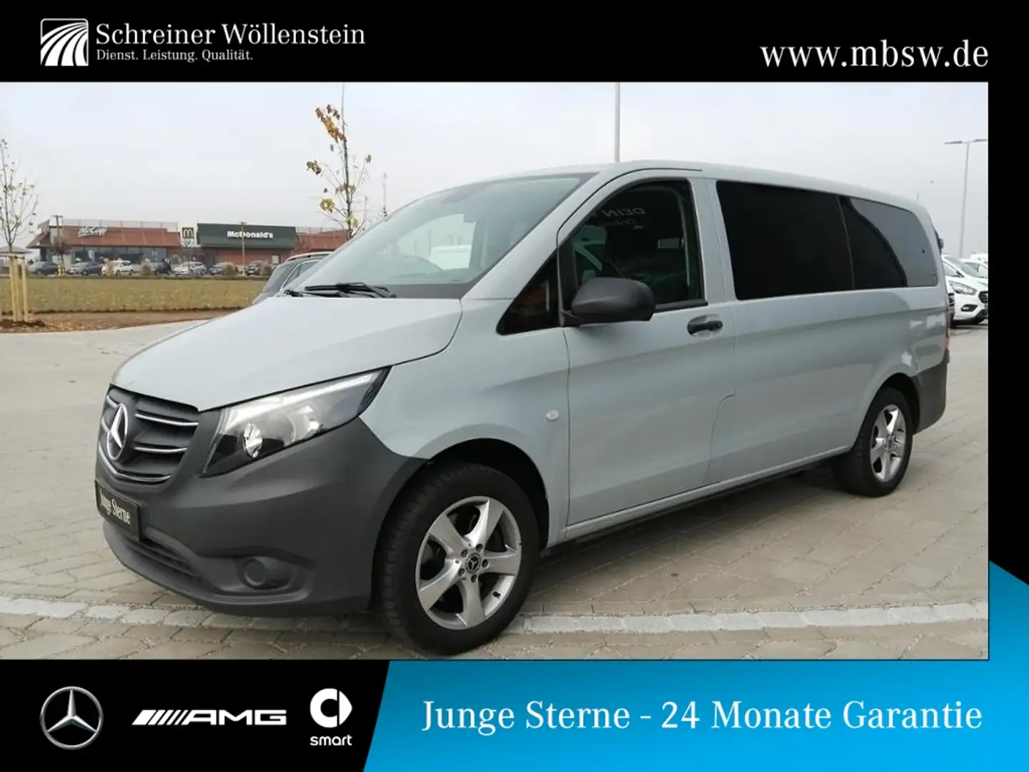 Mercedes-Benz Vito 116 CDI Tourer BASE 4x4 L Navi*Kamera*Klima Grau - 1