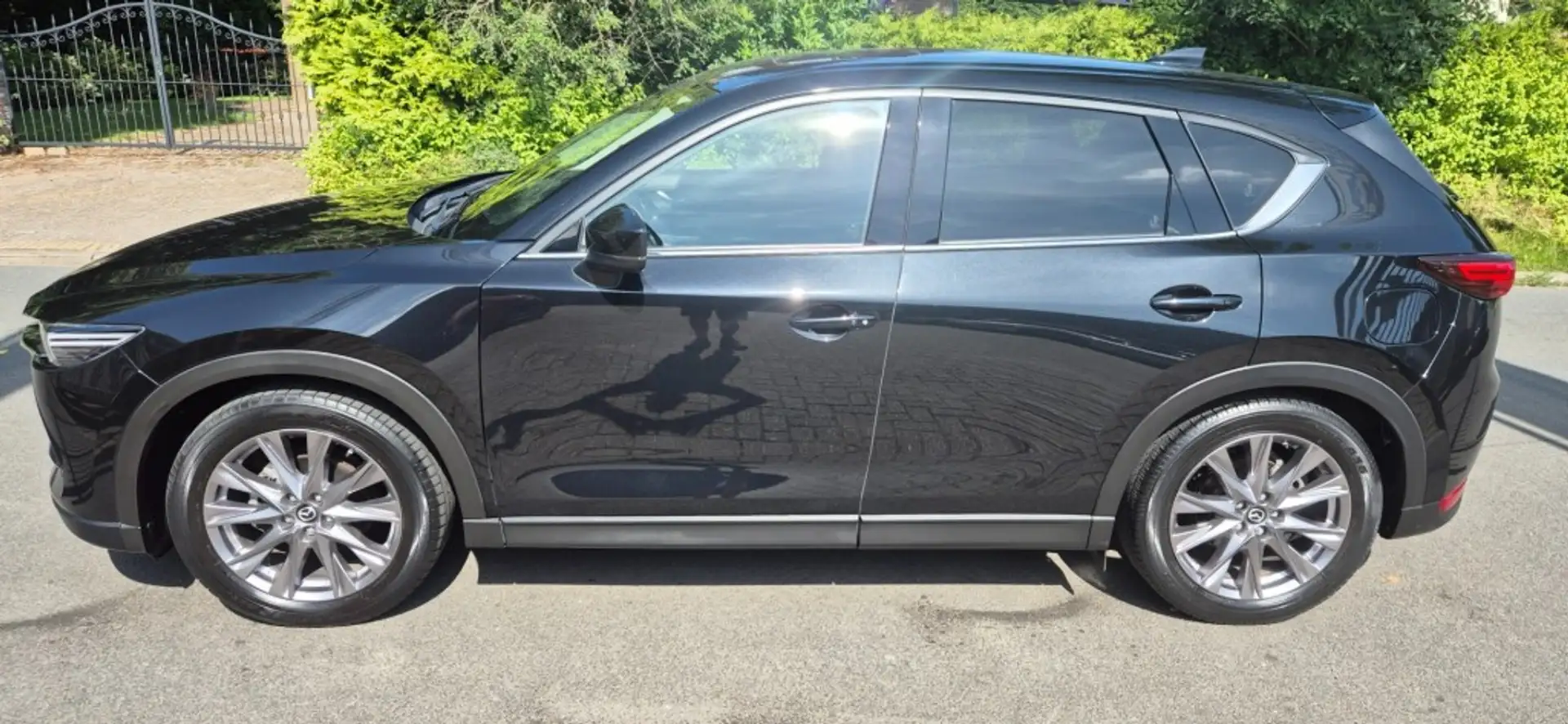 Mazda CX-5 G194 GT-M 4WD*leer*schuifdak*Navigatie*trekhaak Zwart - 1