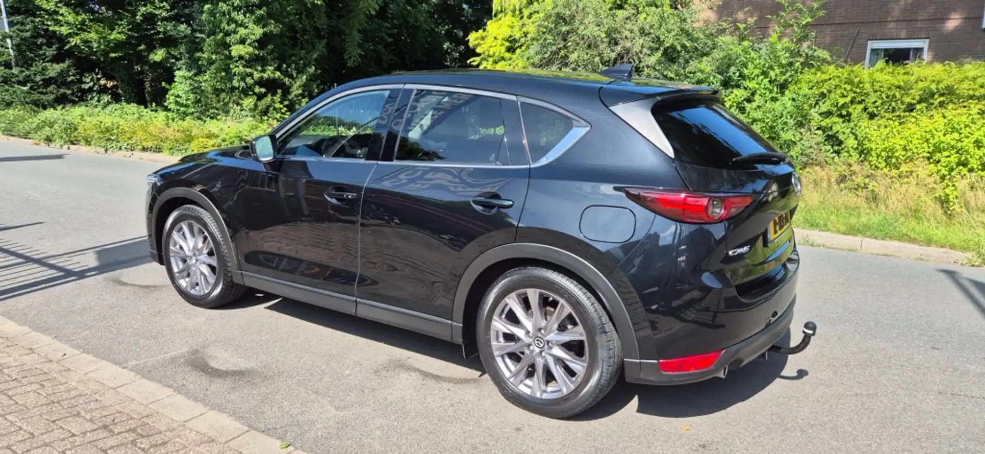 Mazda CX-5 G194 GT-M 4WD*leer*schuifdak*Navigatie*trekhaak Zwart - 2