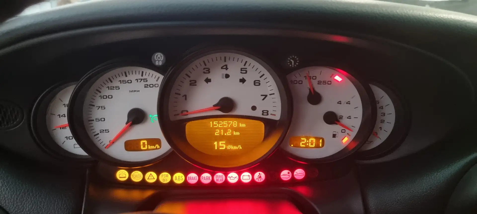 Porsche 996 3.6 convertibile Nero - 1