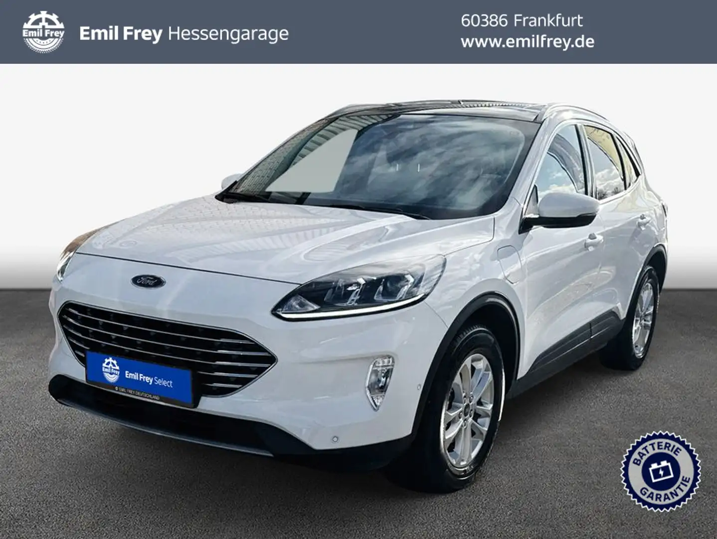 Ford Kuga 2.5 Duratec PHEV TITANIUM Weiß - 1