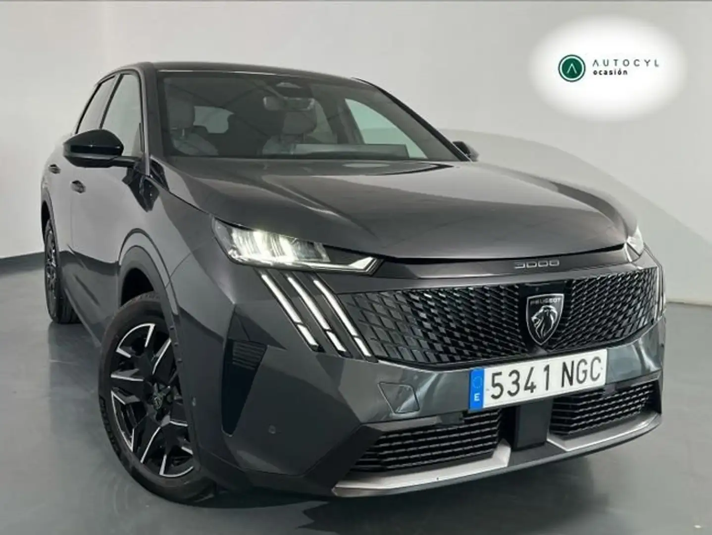 Peugeot 3008 1.2 107KW Allure eDCS6 Gris - 1