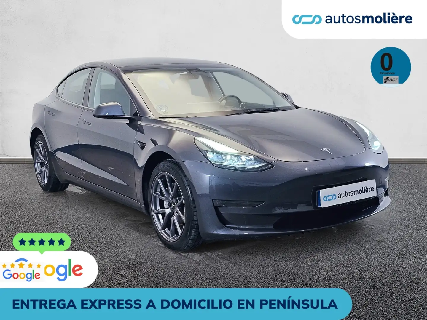 Tesla Model 3 Long-Range Dual Motor AWD Gris - 2