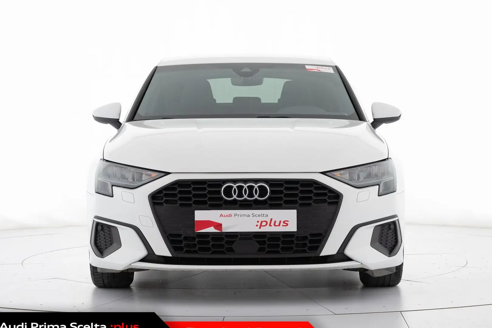 Audi A3 Sportback 30 g-tron S tronic - Interni S line Bianco - 2