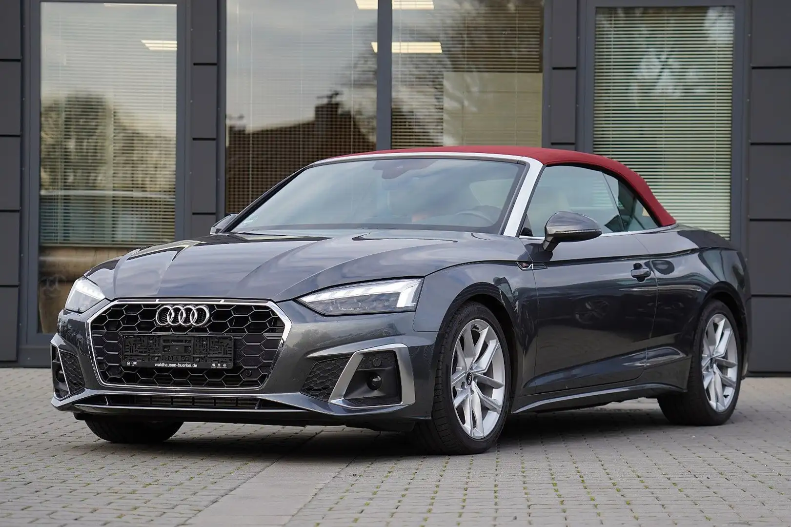 Audi A5 Cabrio 35 TFSI S line MIT 2 JAHREN GARANTIE Gris - 1