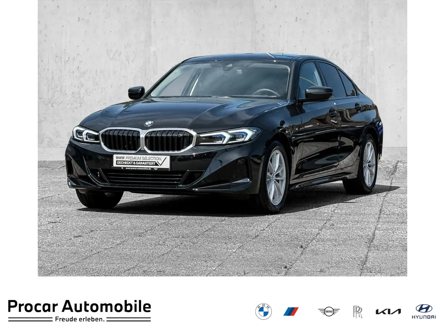 BMW 320 i INNO-PAKET+COMFORT-PAKET+ELEKT. SPORTSITZE+HUD+L Schwarz - 1