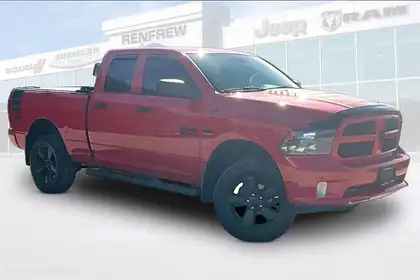 Red 2018 RAM 1500 Pickup Truck