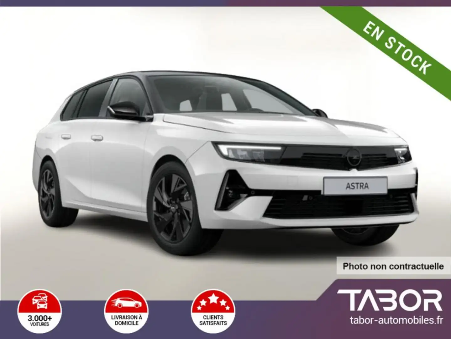 Opel Astra ST 1.2 Turbo 130 GS AGR 10"-DAB ACC Blanc - 1