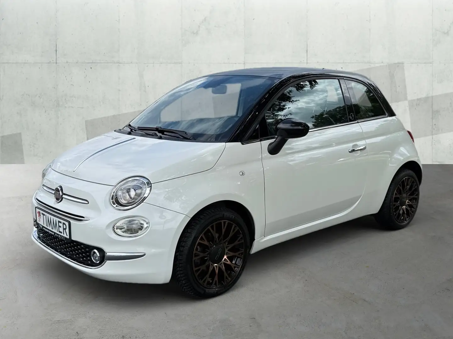 Fiat 500 1.2 8V 120th *NAVI*PANO*KLIMAAUTO* Beige - 2