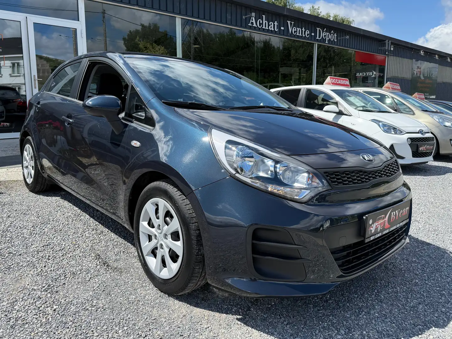 Kia Rio Rio 1.2i *GARANTIE 2 ANS* !! 20.000 KM !! Blauw - 2