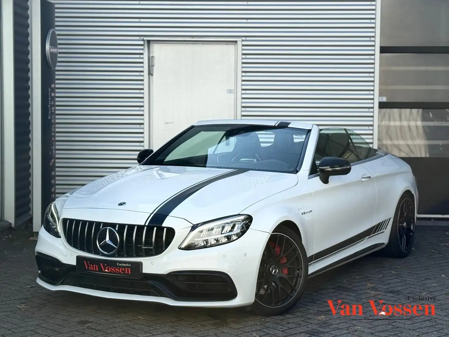 Mercedes-Benz C 63 AMG Cabrio C63 |Burmester|Camera||Leer|476 PK|CABRIO|M Wit - 1