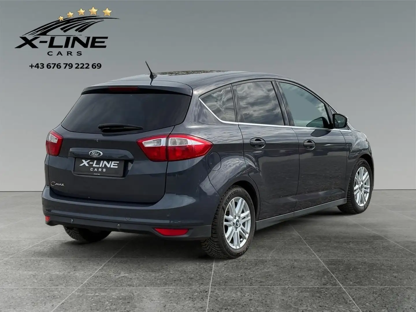 Ford C-Max Titanium 1,6 TDCi* Gepflegt* Wenig Km *Kombi Grau - 2