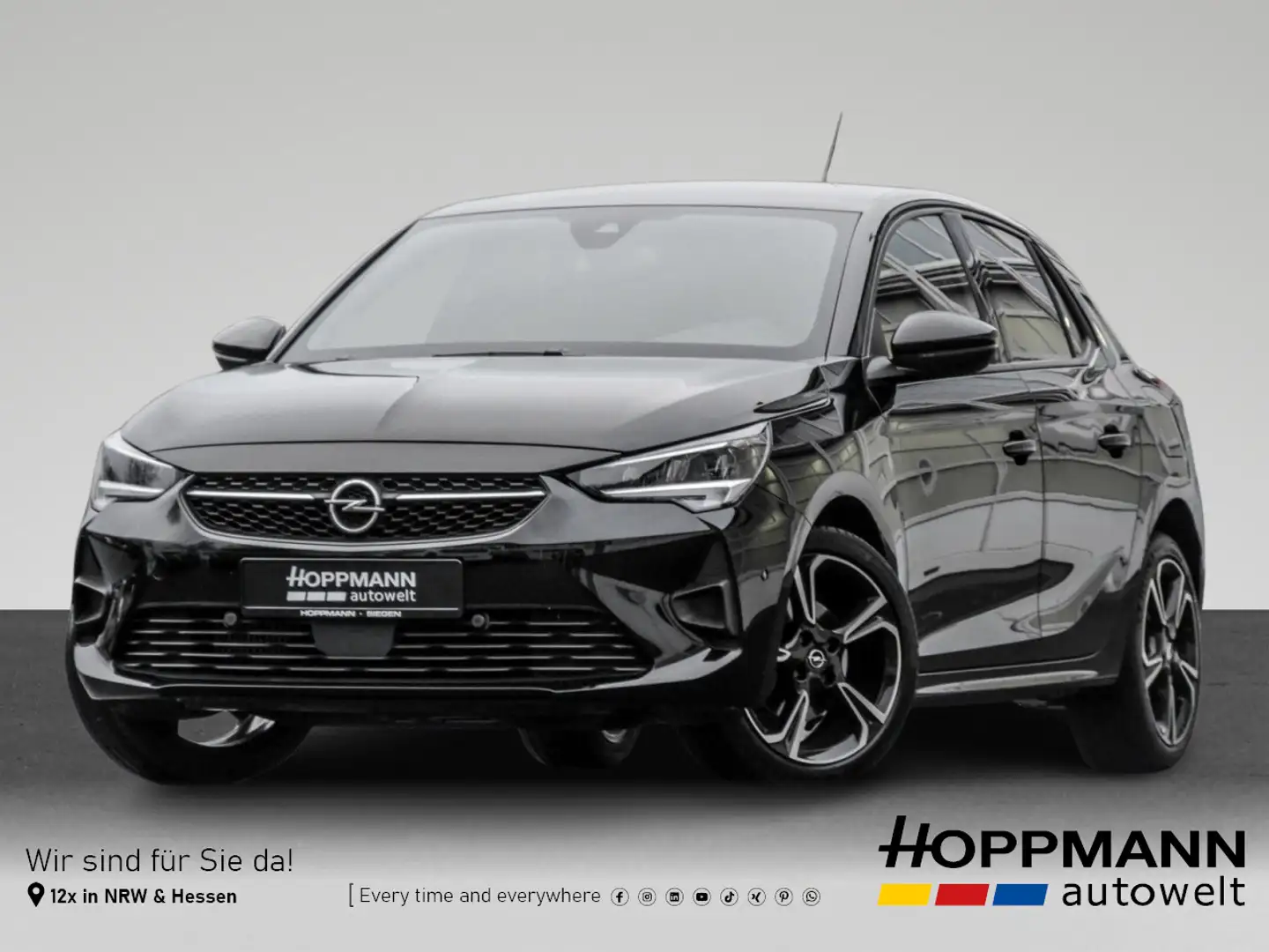 Opel Corsa GS Line*PDC*SHZ*LHZ*LED*Klimaautomatik* Schwarz - 1