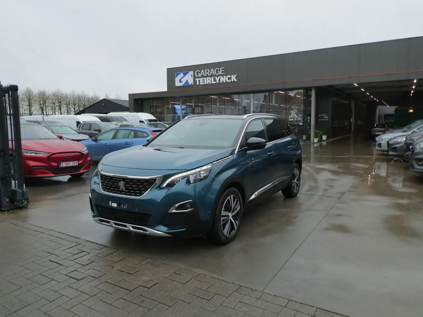 Peugeot 5008 1.2i 130pk 7 pl GT-Line Pano Leder Camera (51021) Blauw - 1