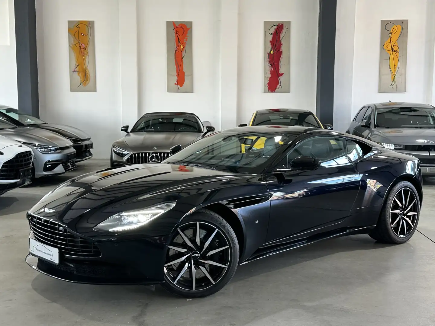 Aston Martin DB11 V12 Coupe 1.Hd U-Frei BRD Ultramarine-AML Schwarz - 1