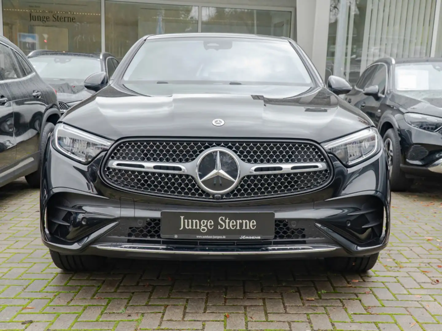 Mercedes-Benz GLC 220 d 4M Coupé AMG-Sport/Pano/AHK/Memo/20' Negro - 2