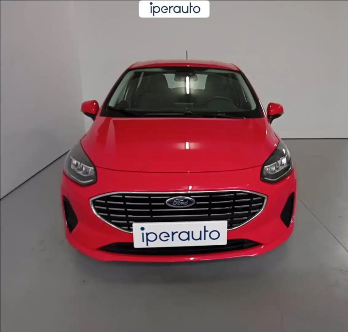 Ford Fiesta 5p 1.0 ecoboost h titanium 125cv Rosso - 2