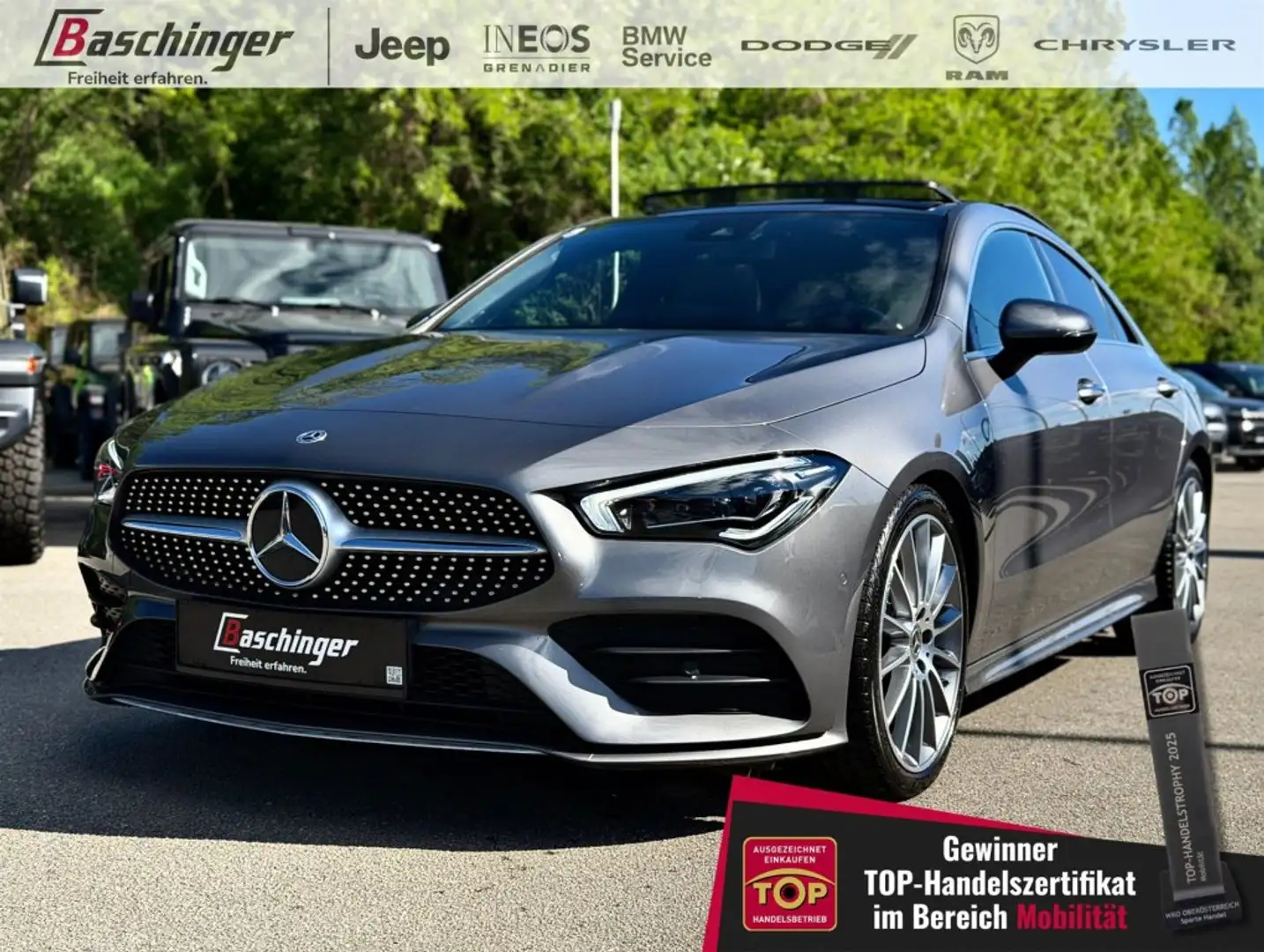 Mercedes-Benz CLA 200 d Coupe Grau - 1