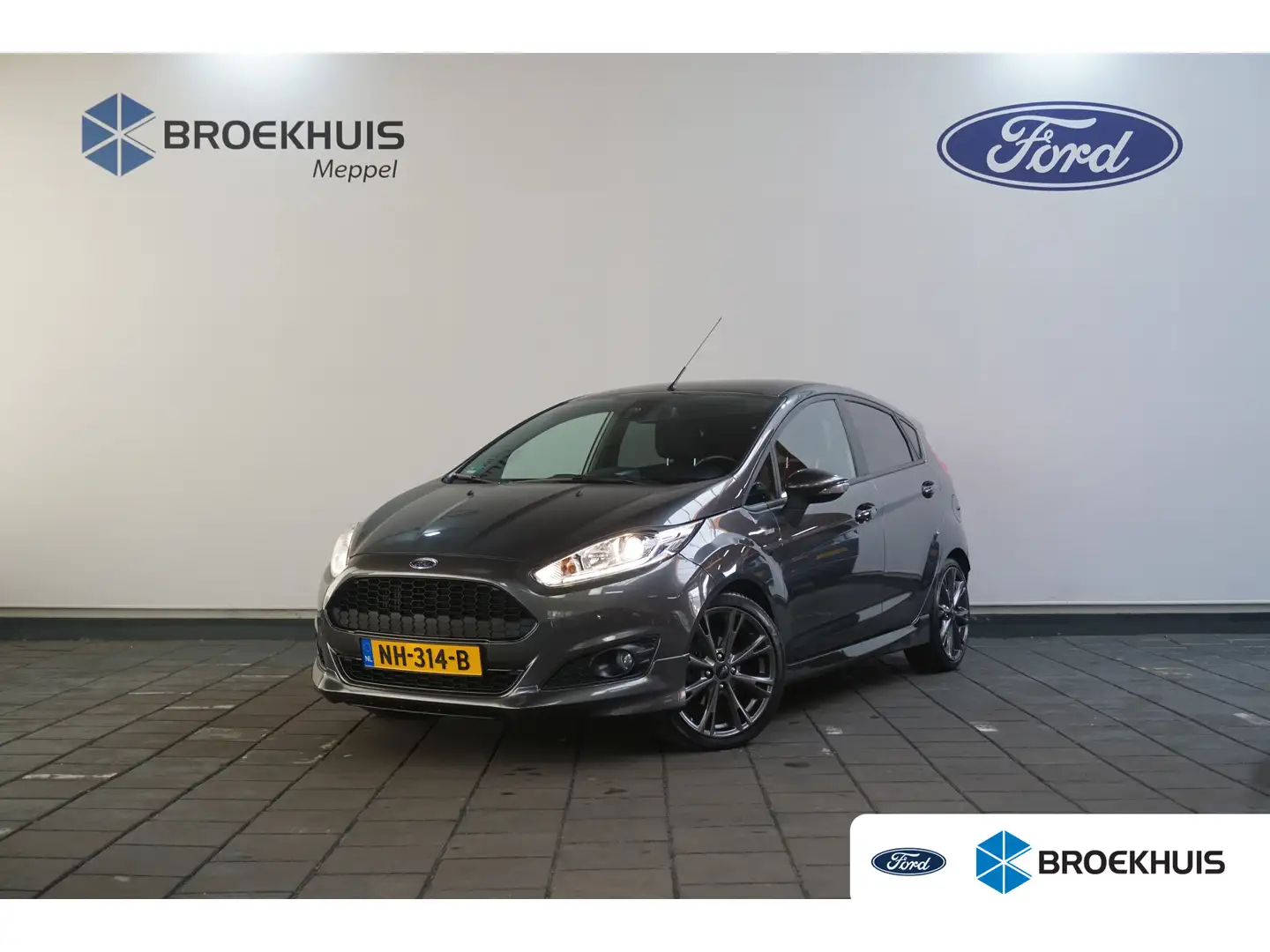 Ford Fiesta 1.0 EcoBoost ST Line | Achterspoiler | Airco (auto Grijs - 1