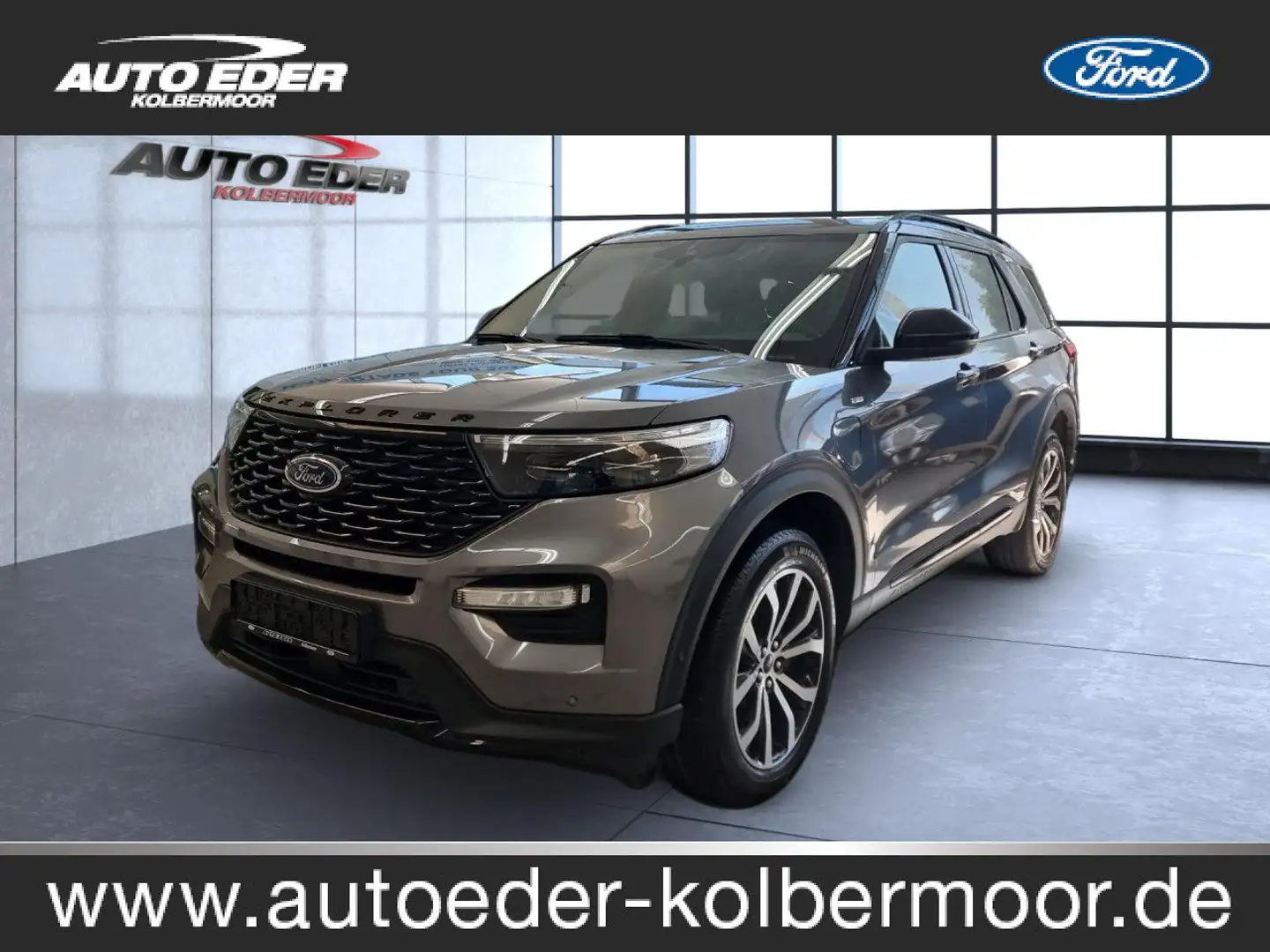 Ford Explorer ST-Line Plug-in-Hybrid 4x4 Bluetooth Navi Grau - 1