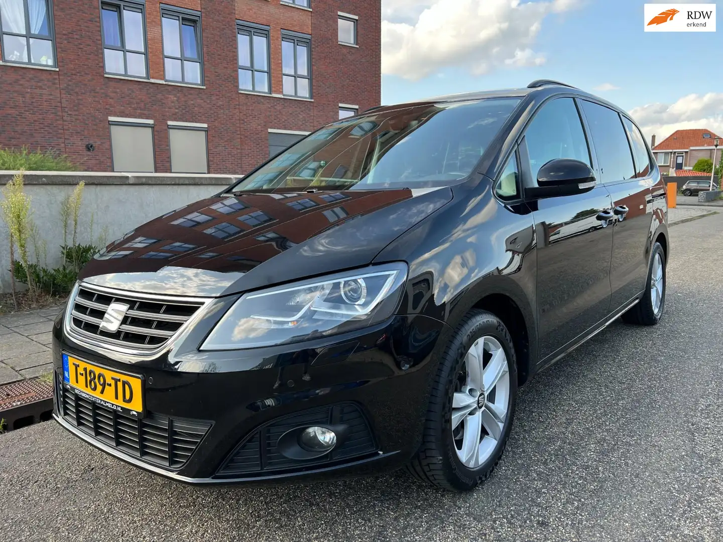 SEAT Alhambra 1.4 TSI Business Intense DSG 7-pers /Airco/Cruise/ Noir - 1