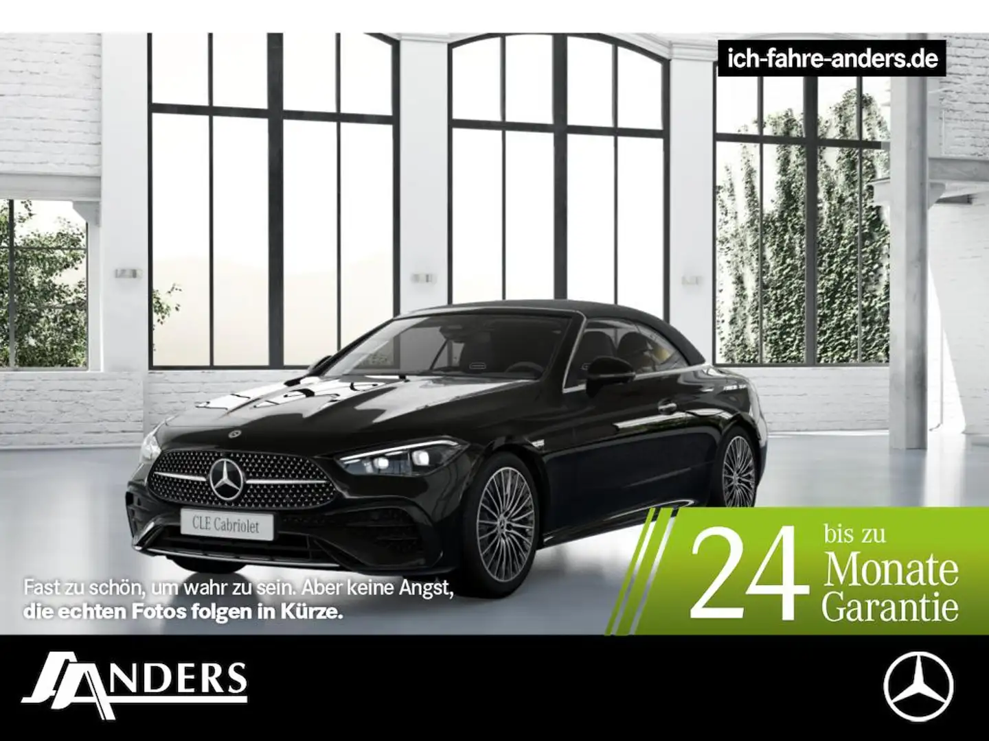 Mercedes-Benz CLE 200 Cabrio +AMG+SHZ+Airscarf+Edi.+SpurW+AUT Schwarz - 1