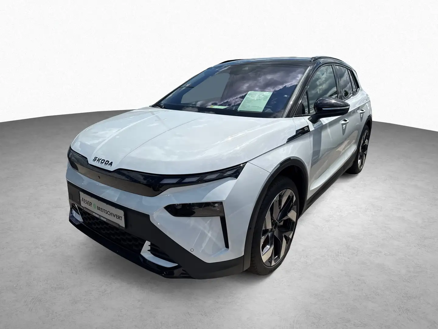 Skoda Elroq 85 Lodge Weiß - 1